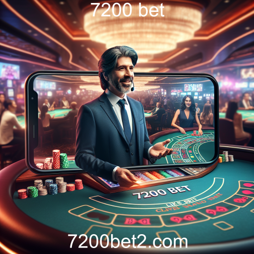 A Experiência Imersiva do Cassino Ao Vivo no 7200 Bet